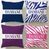 Classic Jewelry Brand Damiani Cushion Cover Soft  EasyWash Pillow Case  Versatile for Couch Bed Travel and Office
