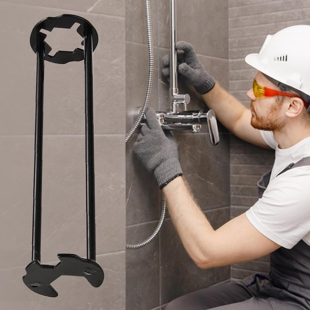Multifunctional Steel Faucet Wrench for Tight Spaces 360 Degree Rotational Basin Tool In 7 Sizes for Bathroom and Kitchen