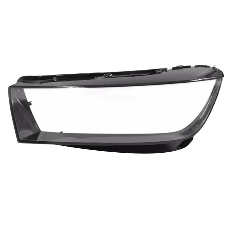 Car Headlight Shell Lamp Shade Transparent Lens Cover Headlight Cover For Q5 2018- Accessories Left