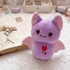 PP Cotton Bat Plush Keychain Cartoon Stuffed Toy New Halloween Bag Pendant  Daily Use