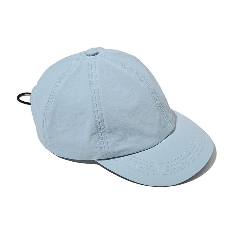 New Soft Top Baseball Cap Unisex Outdoor Sun & Rain Protection Quick-Dry Waterproof Adjustable Strap Comfortable Casual Hat for