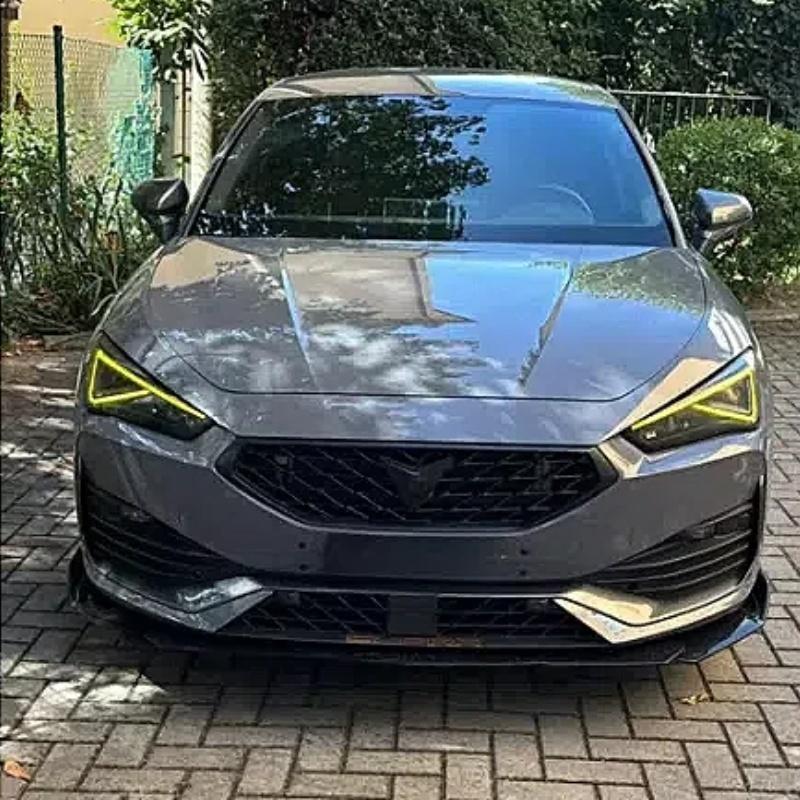 Yellow Angel Eye DRL LED Boards For SEAT Leon Formentor Cupra LED Headlight 5FJ941475 Daytime Running Light Module