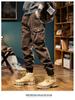 Men's Winter Retro Velvet Cuffed Stretch Overalls - Versatile & Warm 98099