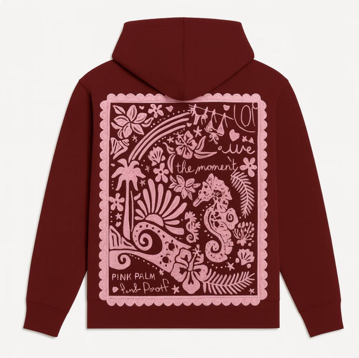 2026 Women s Sweater Plain Letter Print Kangaroo Pocket Drawstring Hoodie Jacket XXS