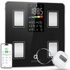 Body Fat Monitor & Smart Scale Black/White
