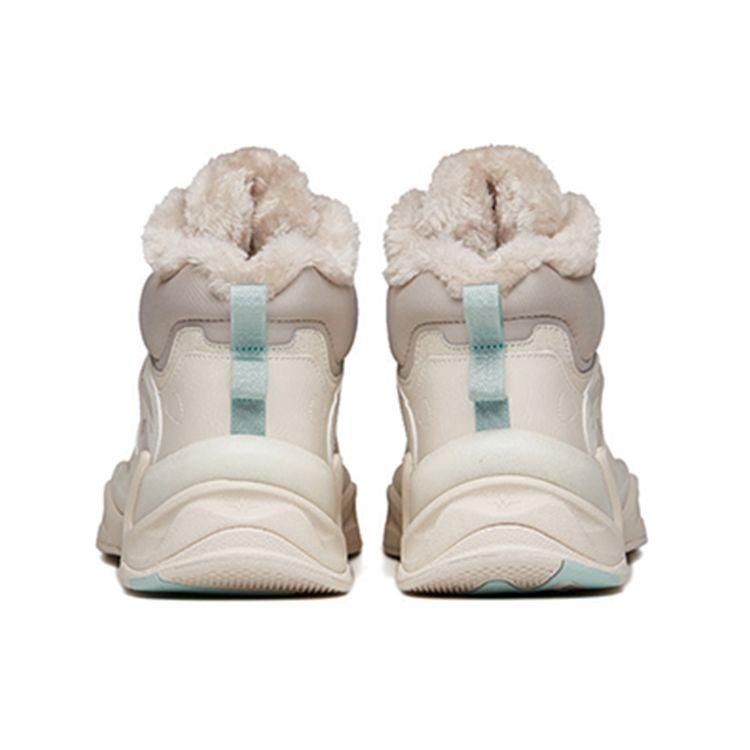 Anta Pulse Bequeme Warme High-Top Sportschuhe Herren Sneaker Schlammgrau 112148933R-3