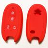 IKT Smart Key Silicone Cover for Suzuki Cars, 4 Buttons, Red, Spacia, Palette, Solio,