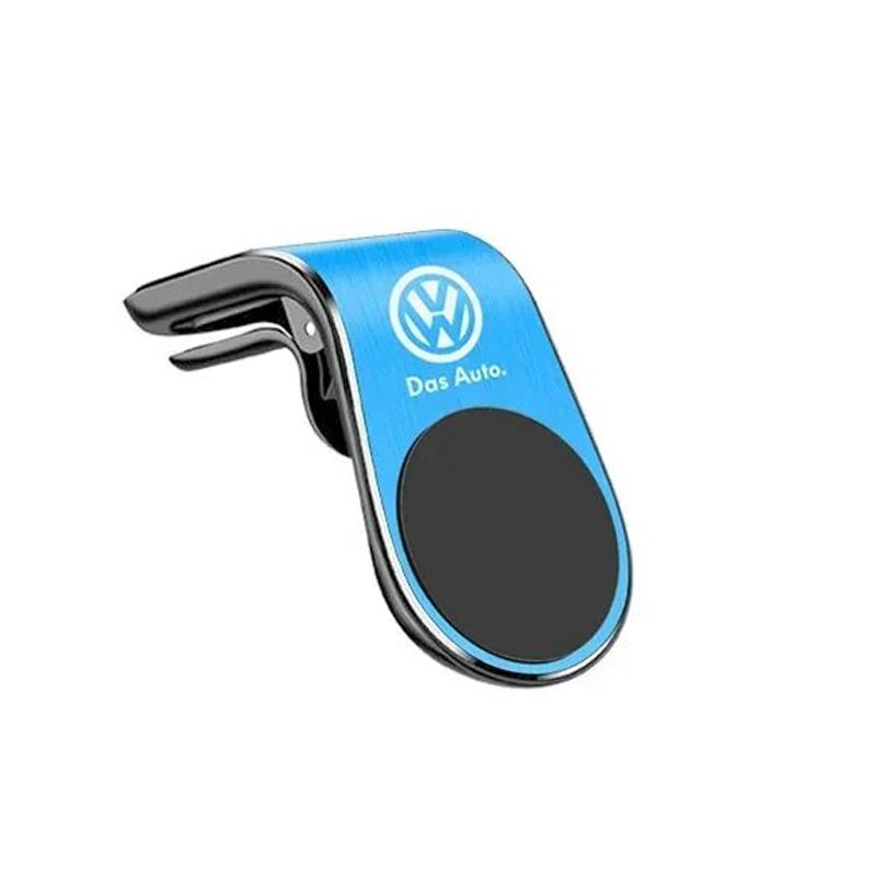 

2026 Горячий Для Volkswagen VW Металлический Портативный Автомобильный Магнитный Держатель для Телефона для Volkswagen VW Bora Golf MK6 Beetle CC R32 Sharan Jetta T серый