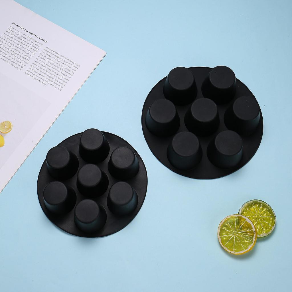 Silicone 7-Hole Cake Mold for Air Fryer Baking Tools