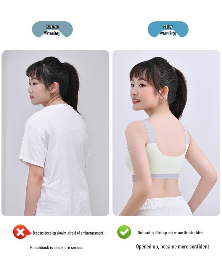 Nahtloses Teen Bandeau Westchen für Mädchen – Bequeme Sommerunterwäsche für Grundschülerinnen