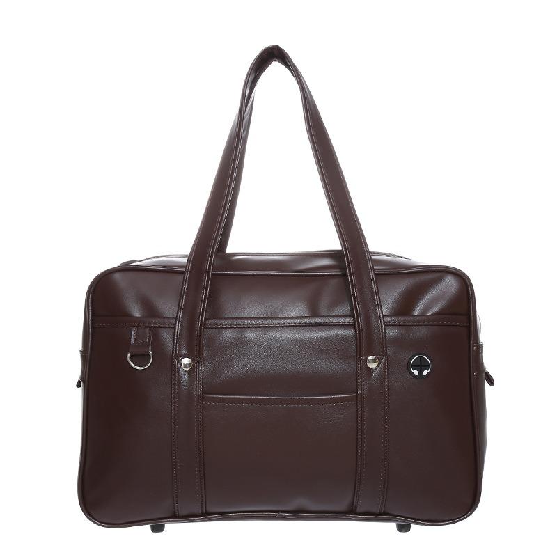 PU uniform bag, JK tote bag, university supplies, Japanese high school unisex shoulder bag briefcase
