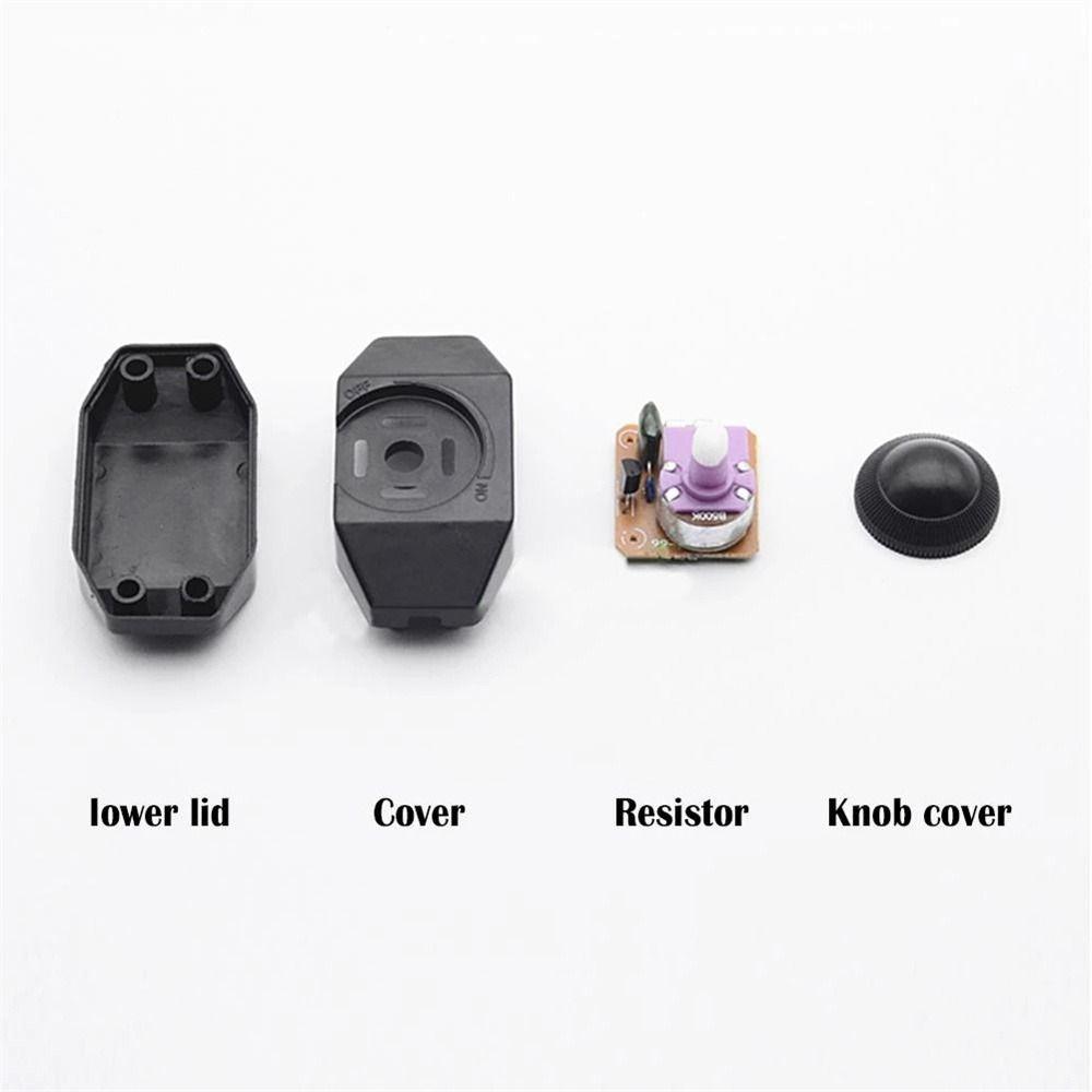 Die Lichtlampe Knauf Einstellbarer Controller LED-Controller Dimmbarer Knopf Lichtmodulator Lampen-Dimmschalter Licht-Dimmschalter