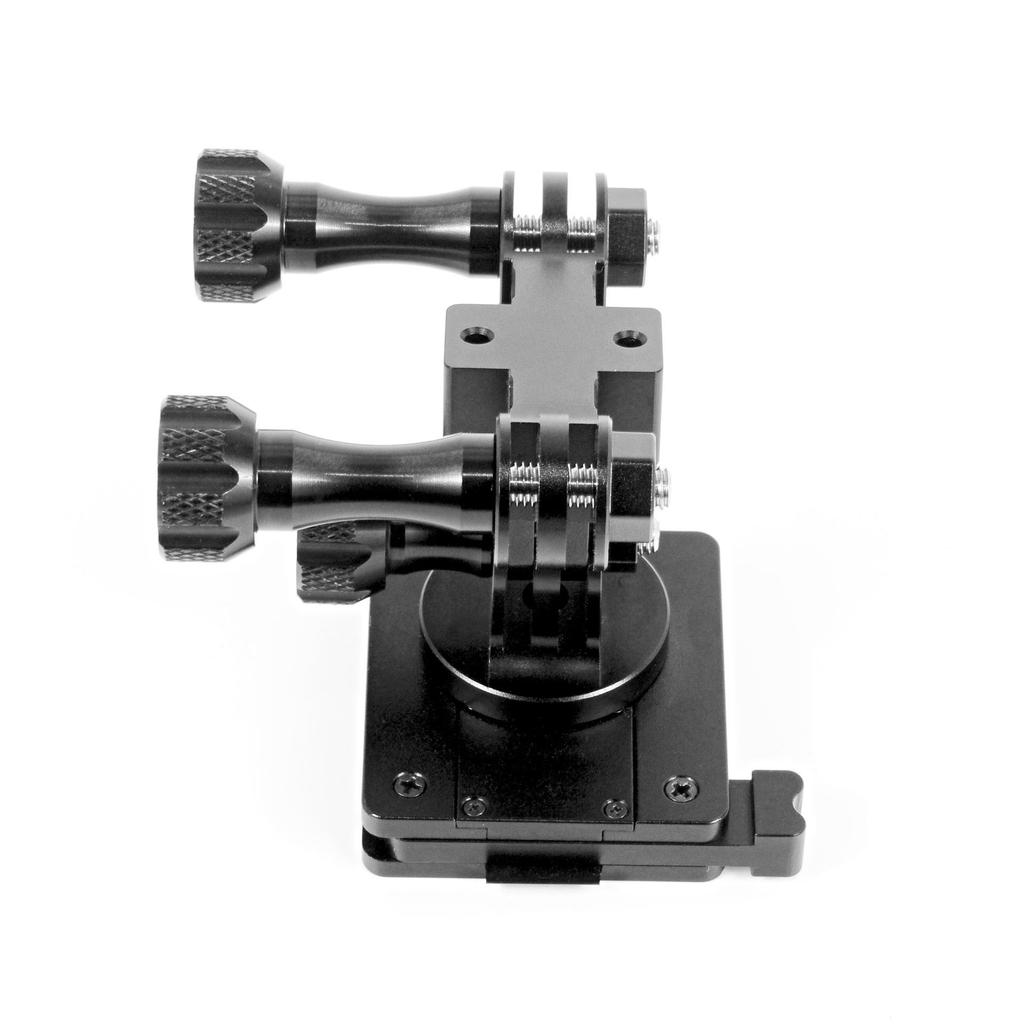 Gopro Compatible Aluminum Alloy Multi-functional Bracket & Headband Adapter