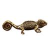 Handcrafted Brasses Reptile Reptile Sculpture Showcasing Antique Styles and Detailed Engraving Ideal for Home Decors Decorative Piece or Unique Gift
