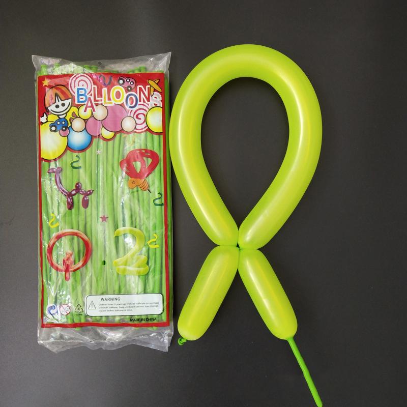 

White Blue Pink Long Balloon DIY Knitting Magic Latex Ballon Baby Birthday Party Toy Supplies Wholesale Baby Shower Kids Toy 1.8g 20pcs светло-зеленый