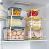 Food Storage Container Square Shape Moist-proof Sealed Design Plastic Kitchen Foods Storage Canisters for Pantry