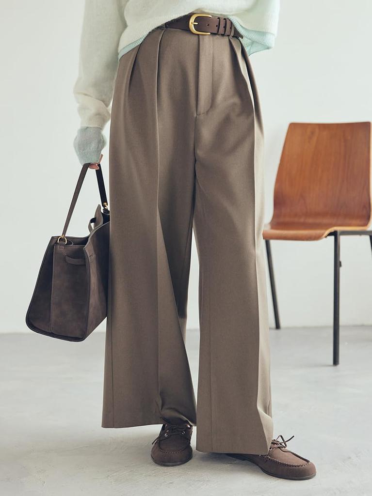 Mira Owen Pants with Waist Belt and 09WFP254192 MOC 0 Wide-leg Tuck,