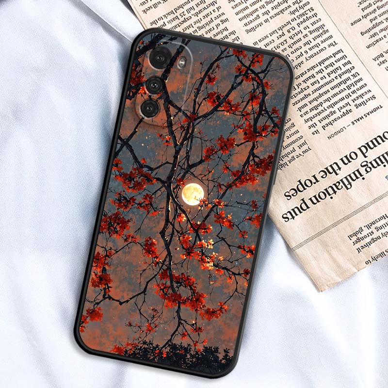 

Cosmic Starry Sky Pattern For Motorola G85 Edge 50 G24 G35 G14 G04 40 G72 G34 G G54 G13 G32 5G Black Phone Case Motorola Moto G13