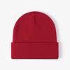 Winter New Warm Knitted Wool Hat LOGO Embroidery Show Face Small Fashion Pullover Hat Ear Protection Hat
