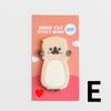 1 db Cute Cat sorozat öntapadós cetlik diáküzenet matrica N Times jegyzettömb Scrapbooking iskolai címke levélpapír