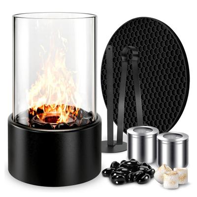 Indoor Outdoor Tabletop Fire-Pit Decoration Windproof Long Lasting Flame Safe To Use Portable