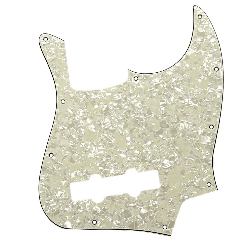 1 Stuk Gitaar slagplaat 3 Laags 10 Gat Jazz Bass Jb 4 Snaar Slagplaat Voor Jb Bas Gitaar Met 10 Stuks Schroef