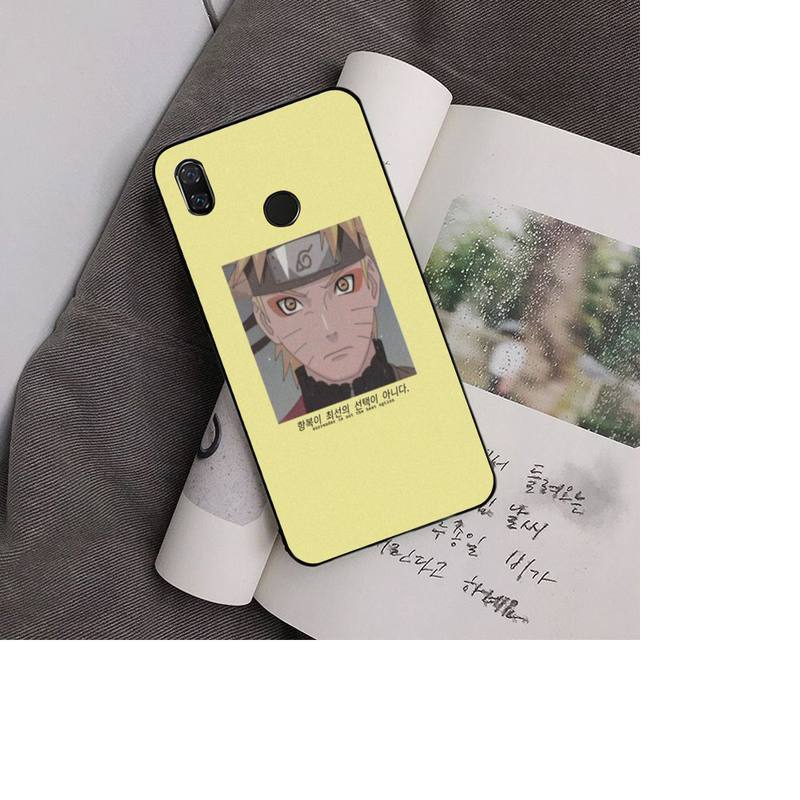 Japońska sztuka anime Etui na telefon z tyłu do Xiaomi Redmi Note 7 5 8A Note8pro 9Pro 8T TPU Coque do Redmi9 Capa
