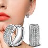 Dvojité hvězdné náušnice se zirkony pro ženy Pendiente Plata Stříbrná jehlička Pecka Náušnice Na svatbu Boucle D'oreille Brincos