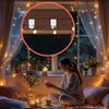 Transparent Hooks String Lights Clip Holder Home Cabinet Drawers Hook Heavy Duty Plastic Hooks For Secure Hanging On Window Door