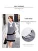 2025 Women's Fashion Casual Sleeveless Vest and Skirt Two-Piece Set