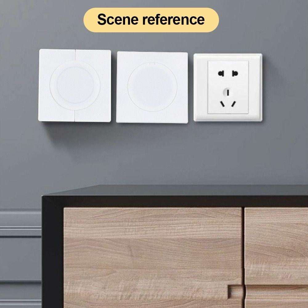 86Type Wall Hole Cover Easy Install Hole Cap Creative Air-conditioning Dust Plug  Pipe Sealing