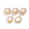 European and American Fashion Personalized Ring Jewelry Men's Hip-hop Niche Men's Jewelry