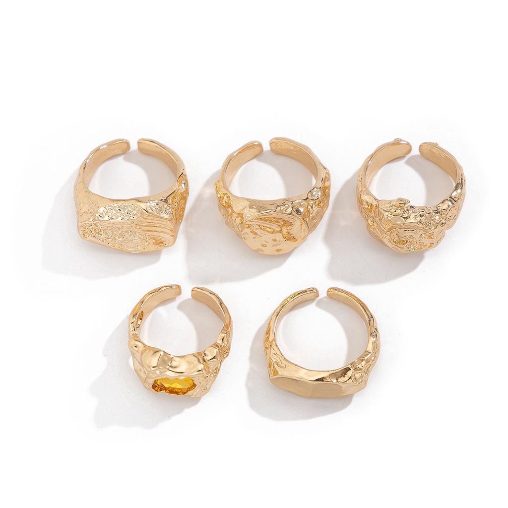 European and American Fashion Personalized Ring Jewelry Men's Hip-hop Niche Men's Jewelry