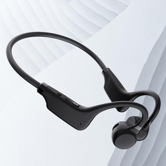 Bone Conduction Headphone Wireless Open Earbuds Waterproof Lightweight Ear Sports Headphones for Running Outdoor Exercise Workout
