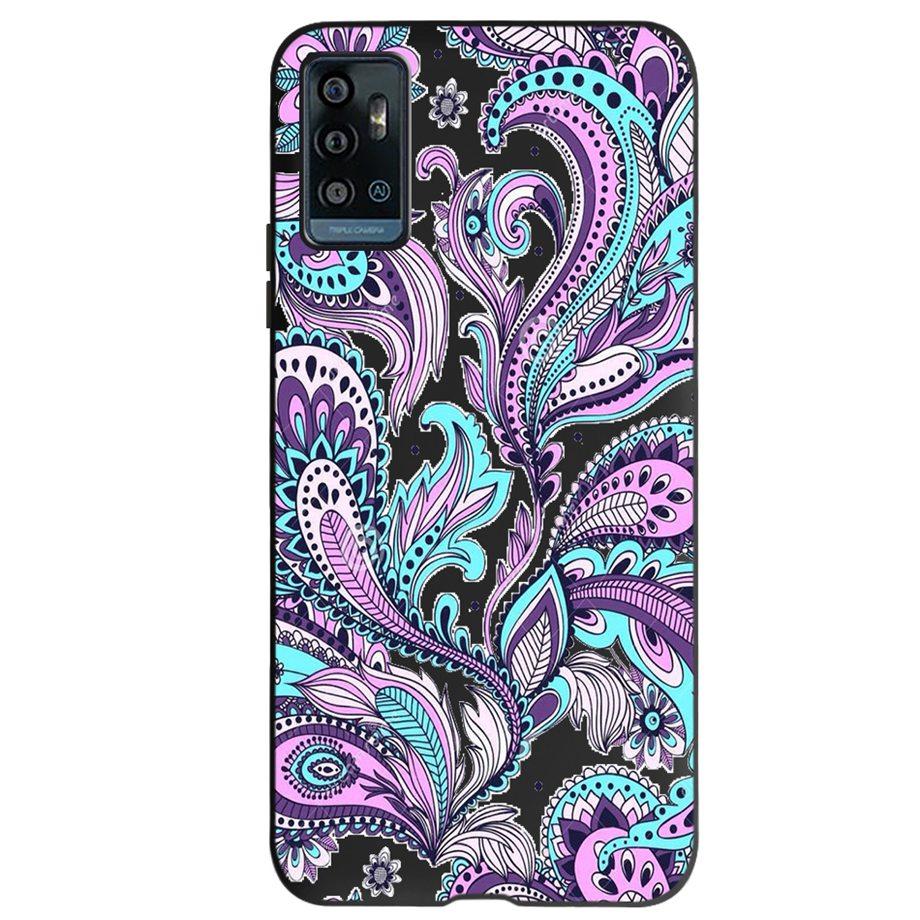 For ZTE Blade A71 Case Silicone Back Cover Phone Cases for zte blade A 71 a71 A7030 Soft Coque Fashion TPU bumper Eiffel Tower