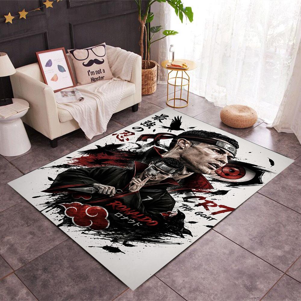 Ronaldo's Number Seven Jersey Floor Mat Perfect for Decorate Room Playrooms Bedrooms Game Room Antislip Carpet Anime Office Decor Wedding Party Gift