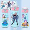 Kpop Witch Hunt Team Cute Cartoon Insulated Cup Children's 304 Stainless Steel Portable Water Cup
