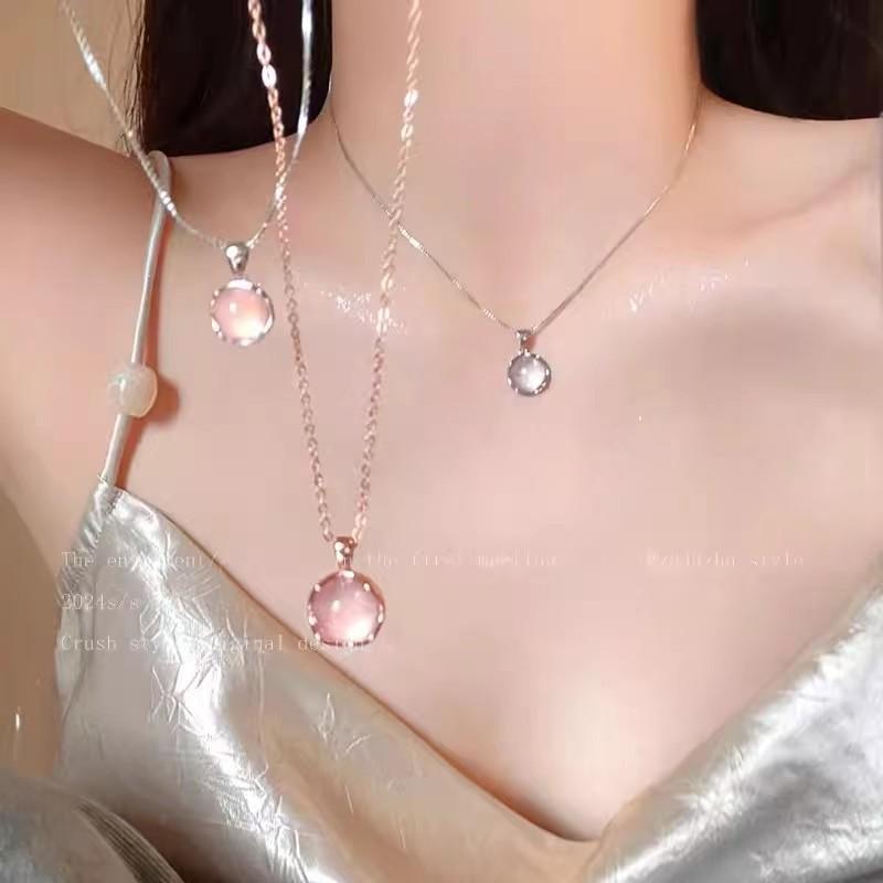 Anti-cat-eye Large Round Collar Chain for Women - Super Cute, Sweet, High-end Style Necklace, Luxury Neck Chain Set