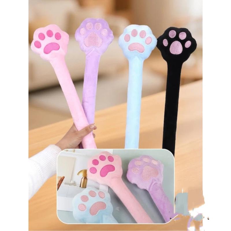 Soft Plush Meridian Massage Pat Lovely Cartoon Design Portable Fatigue Relieve Massager for Sedentary People Office Home