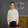 Champion Girls' Crewneck Sweatshirt with Laser Print
