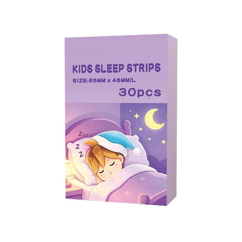 30 ks pásků na ústa Spací proužky Anti-Snoring Páska pro dýchání ústy pro zlepšení spánku Nálepky na ústa proti chrápání Náplasti na rty proti chrápání