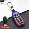 Alloy Car Key Cover For Hyundai N Line Verna Solaris Elantra Azera Kona Encino Grandeur Azera Palisade I30 Ix35 Accent Santa Fe