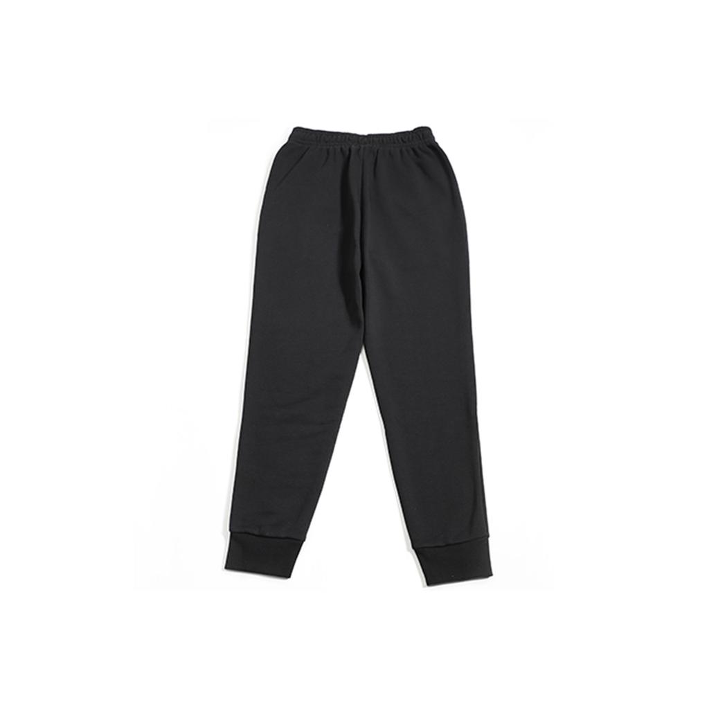 Air Jordan Fleece-lined Jogger Sweatpants with Cuffed Ankles Men Bottoms Black 942778-010