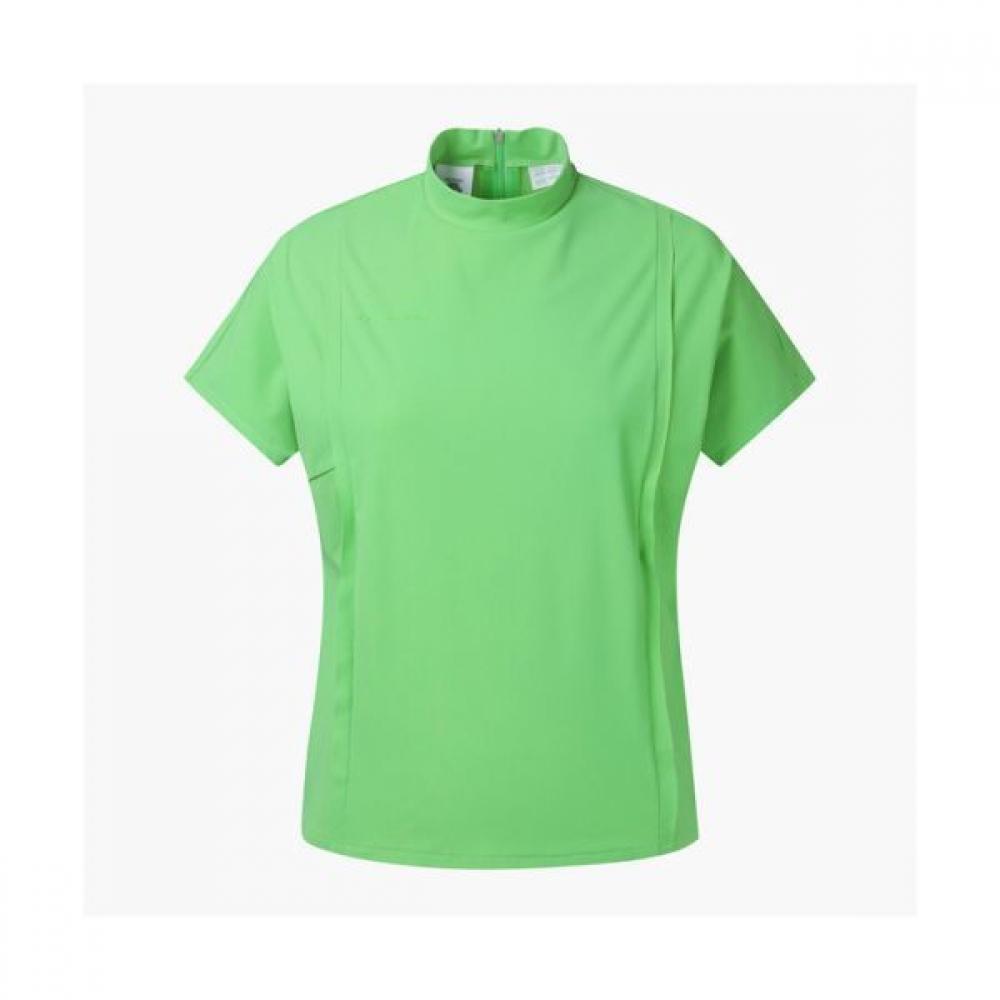

DeScenTe Golf Женская футболка с коротким вырезом и молнией сзади GRNGGRNG/80