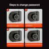 Code Protection Closet Lock Zinc Alloy Drawer Lock Universal Combination Lock  Home