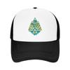 Fashion Mountain Lake Mesh Baseball Cap Travel Trips Golf Hat Unisex