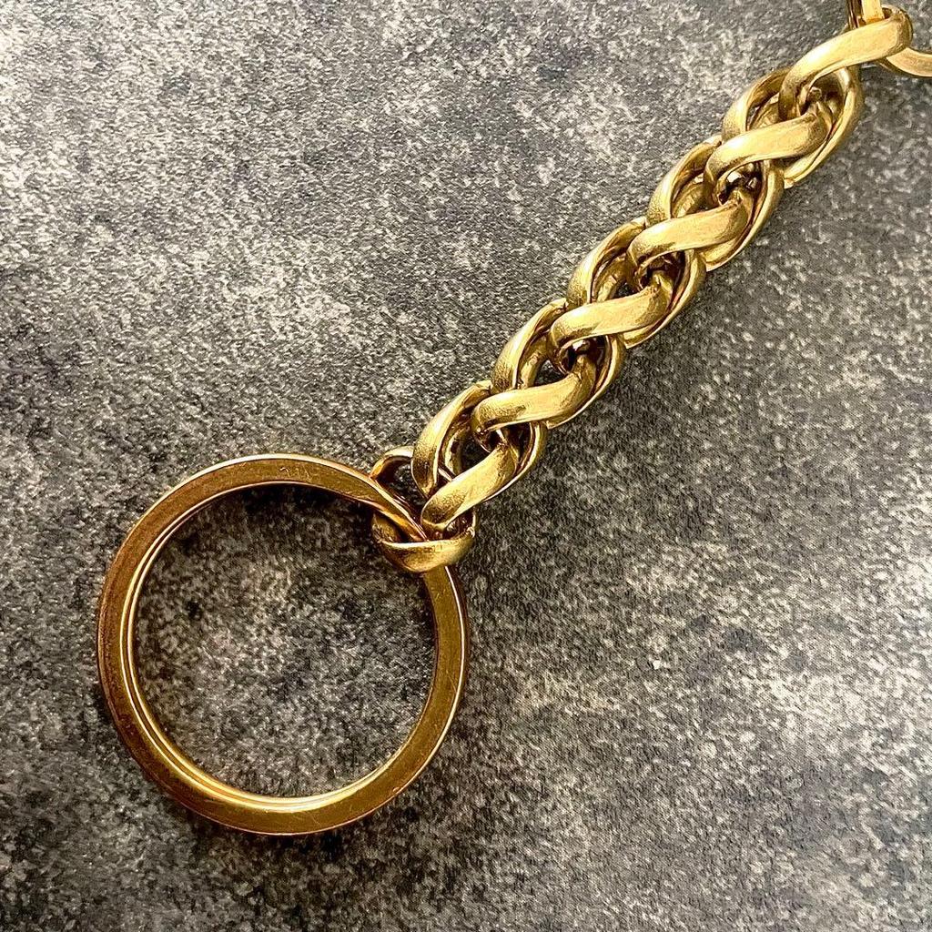 Limited price Mens Brass Keychain Key Ring Carabiner 15cm