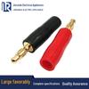 Gold-Plated 4MM Pure Copper Speaker Banana Plug Audio Terminal
