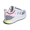adidas Originals Sl Tela Cuero Sintético Cómodos Versátiles Antideslizantes Resistentes al Desgaste Zapatillas Casuales de Caña Baja para Mujer Blanco Rojo Azul FV9492