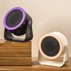 Household Bedroom Small Fast Heating Warm Air Blower Intelligent Electric Heater Winter Office Desktop Heating Fan